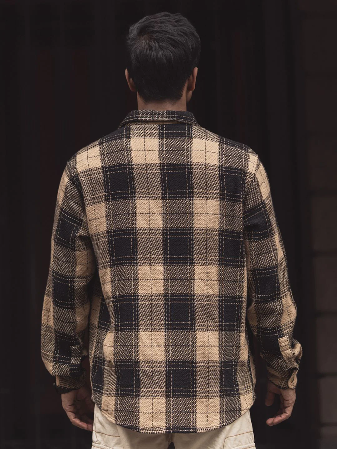 Powerlook Men Tartan Checks Opaque Checked Casual Shirt - Image 5