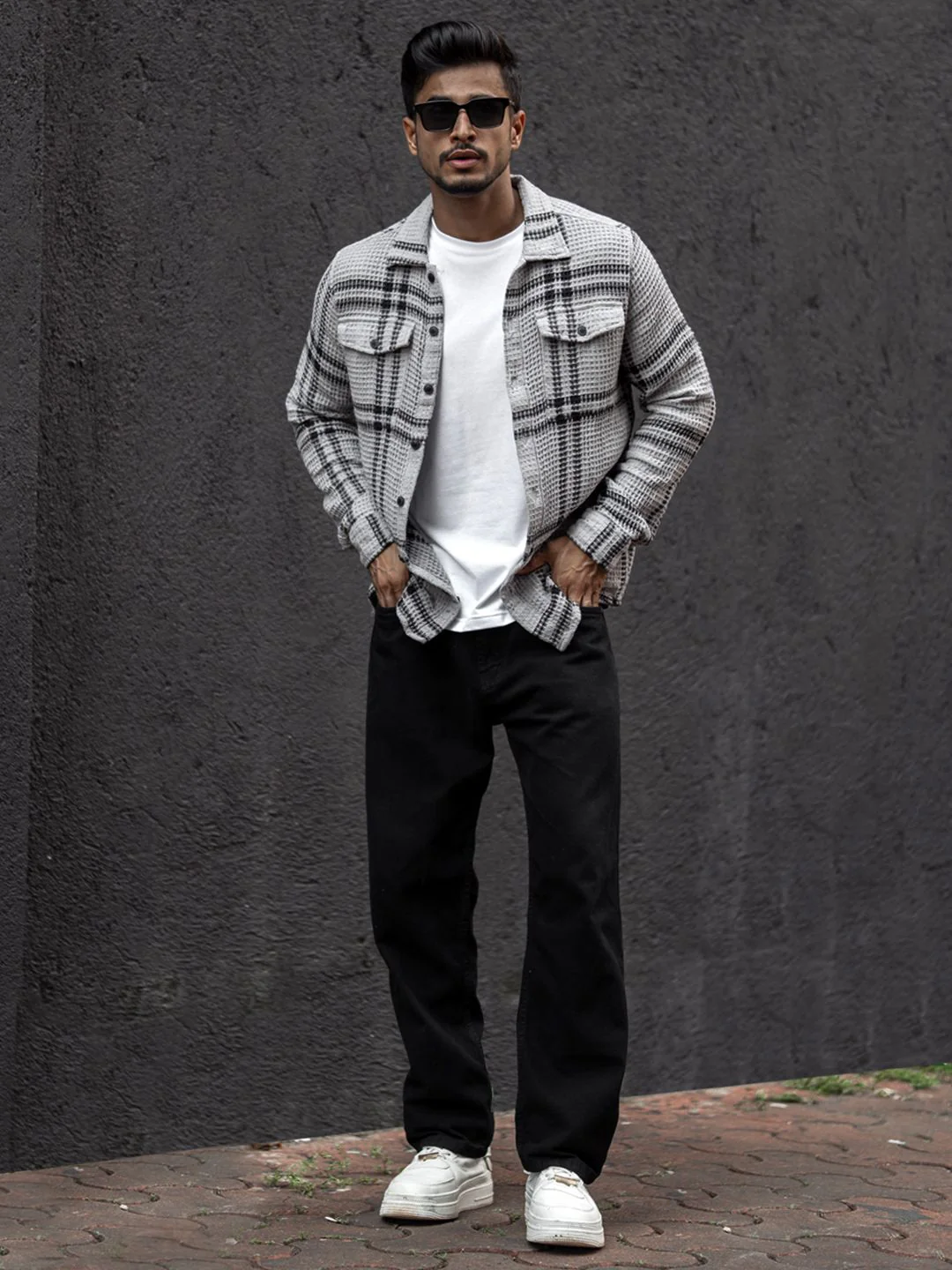 Powerlook Men Tartan Checks Opaque Checked Casual Shirt - Image 4