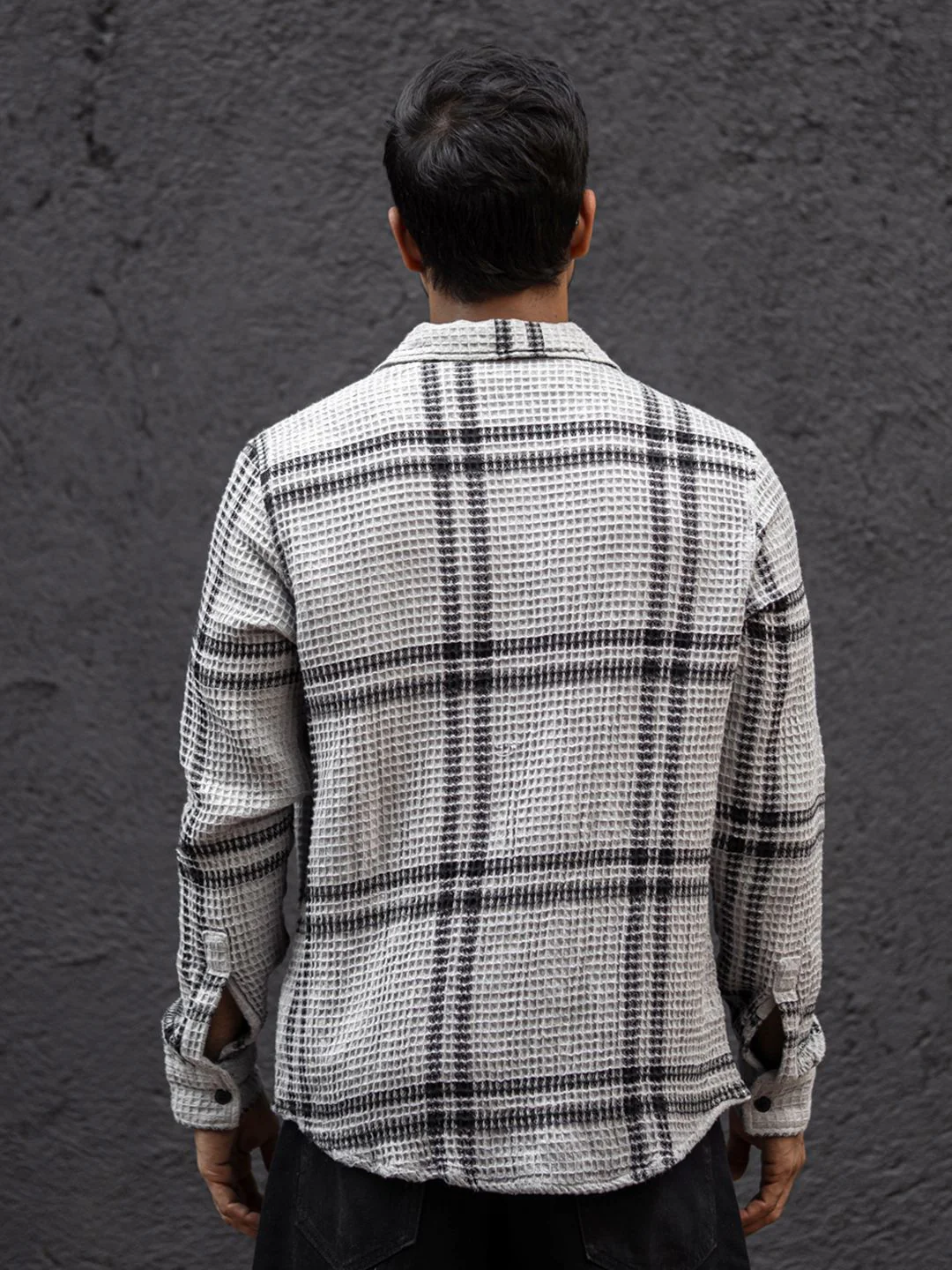 Powerlook Men Tartan Checks Opaque Checked Casual Shirt - Image 5