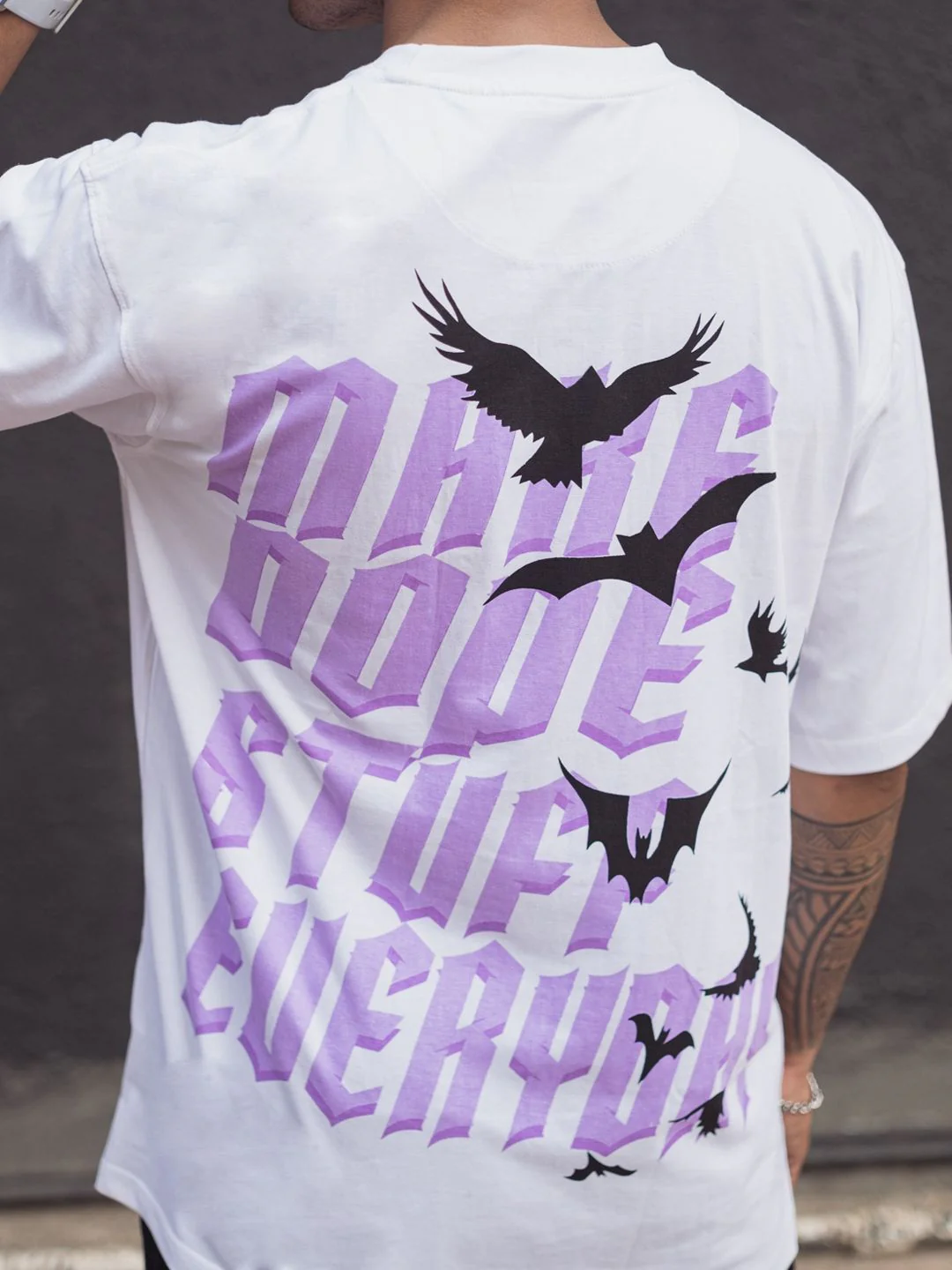 Powerlook Men Typography Printed Round Neck T-shirt - Image 7