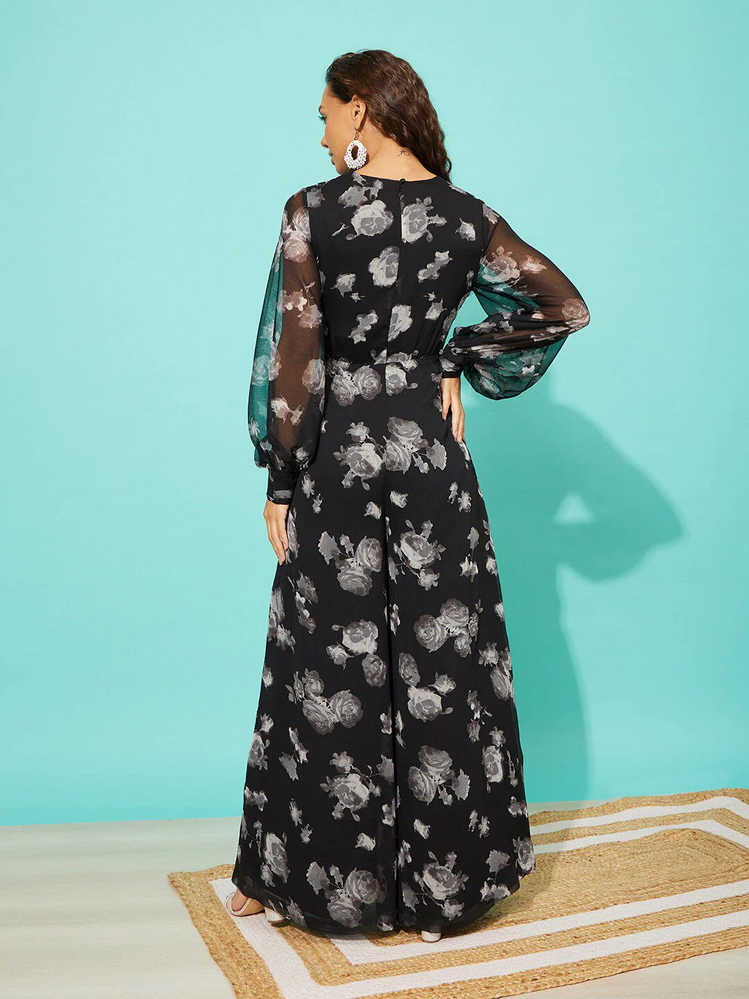 QUIERO Printed Basic Jumpsuit - Image 5