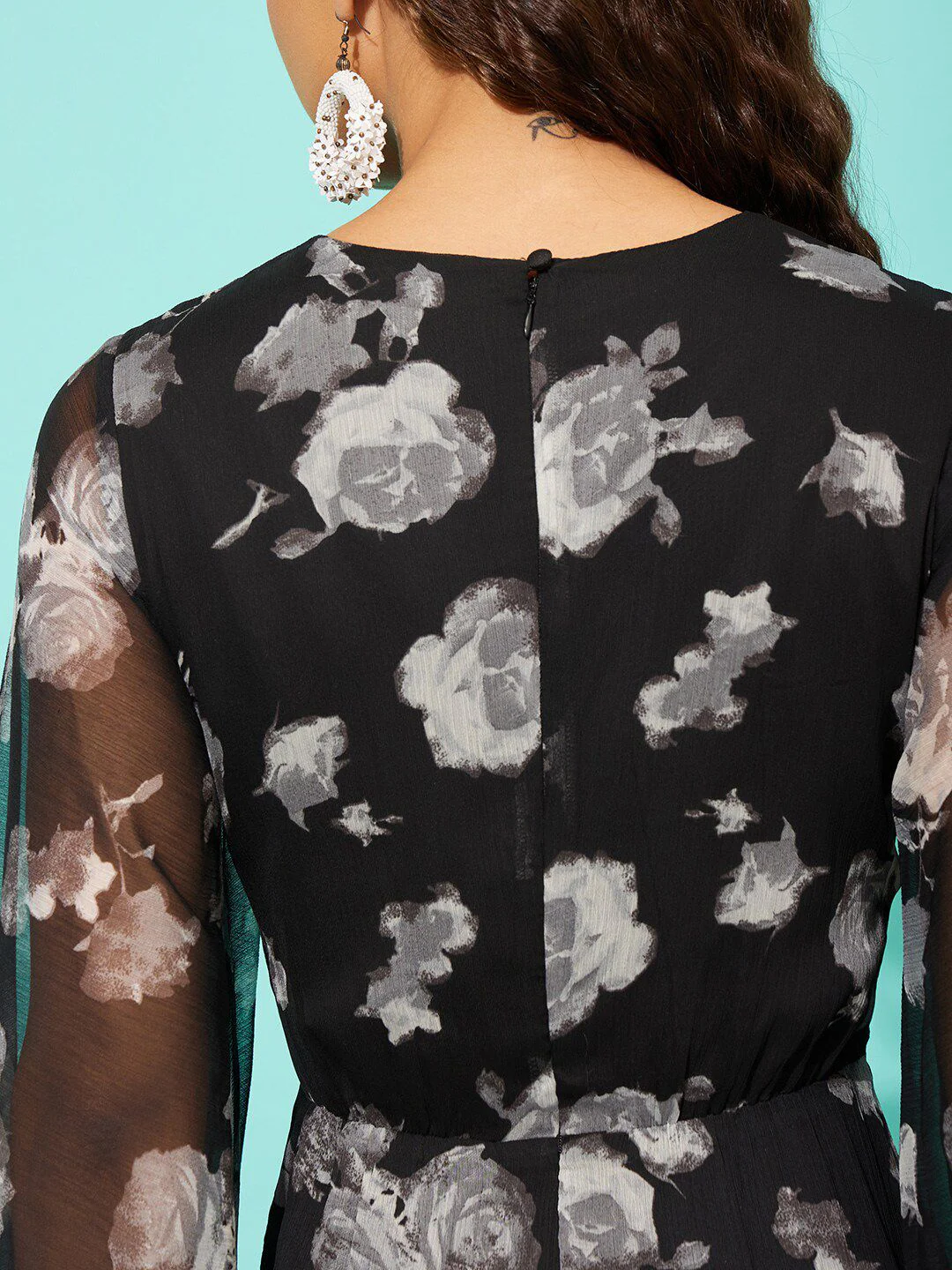 QUIERO Printed Basic Jumpsuit - Image 7