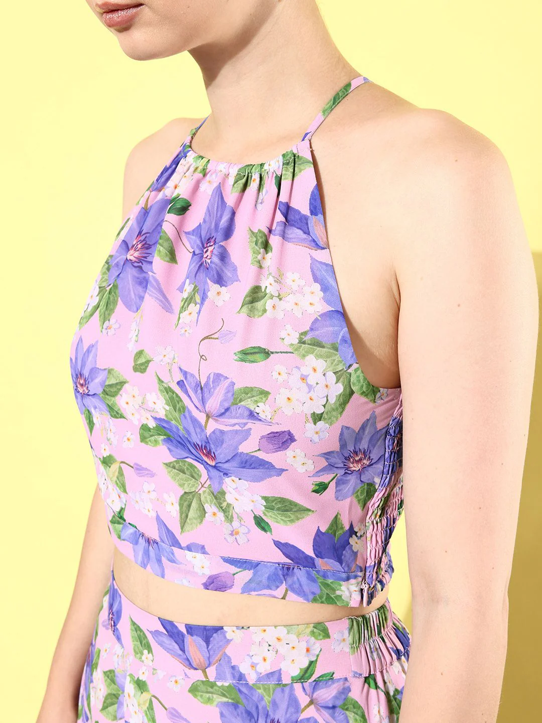 QUIERO Printed Top with Palazzos - Image 4