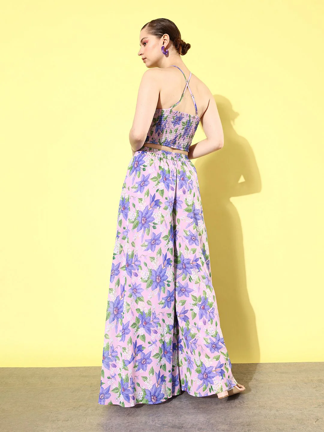 QUIERO Printed Top with Palazzos - Image 5