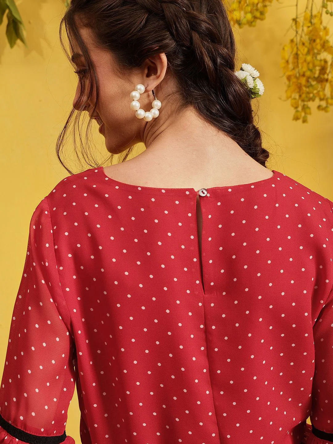 QUIERO Women 1 Floral Print Regular Top - Image 7