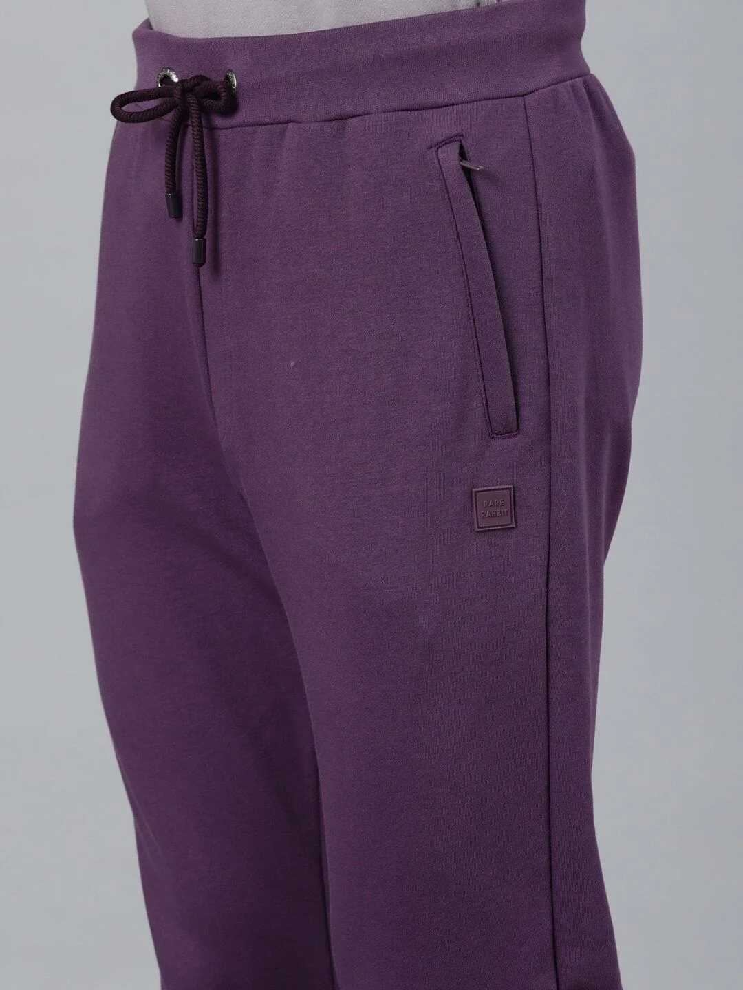 RARE RABBIT Men Arvon Slim Fit Solid Jogger - Image 7