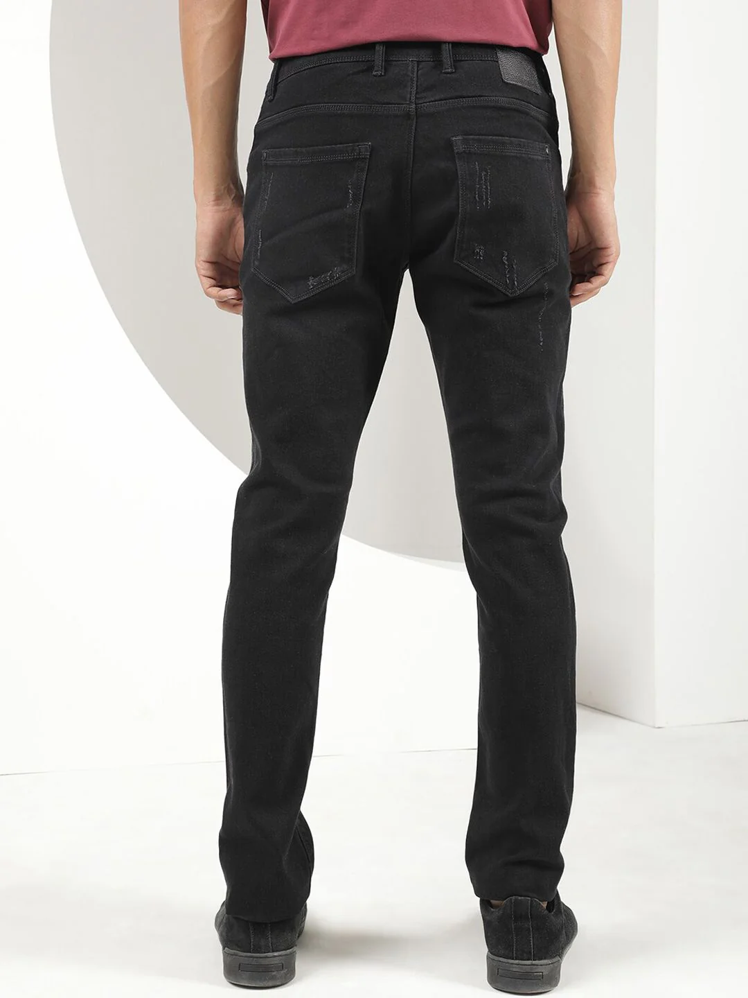 RARE RABBIT Men Astral Slim Fit Cotton Jeans - Image 3