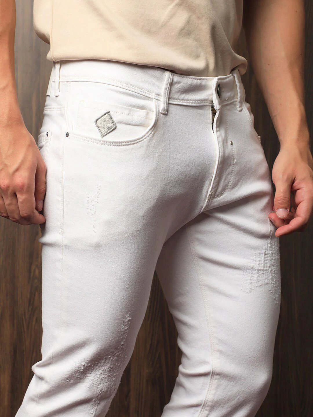 RARE RABBIT Men Astral Slim Fit Cotton Jeans - Image 6
