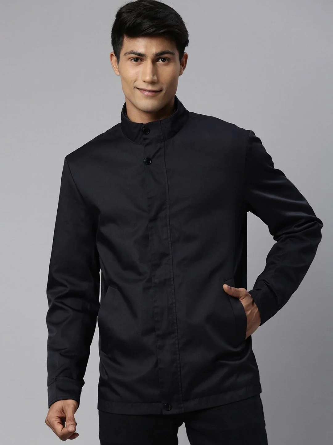 RARE RABBIT Men Berry Tailored Fit Lightweight Jacket - Image 3