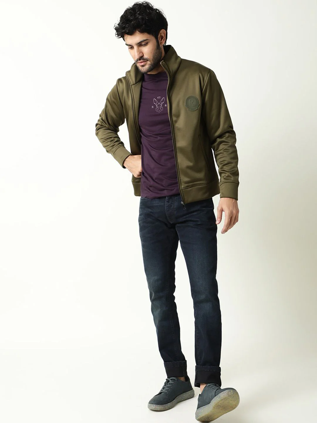 RARE RABBIT Men Bond Tailored Fit Jacket - Image 5