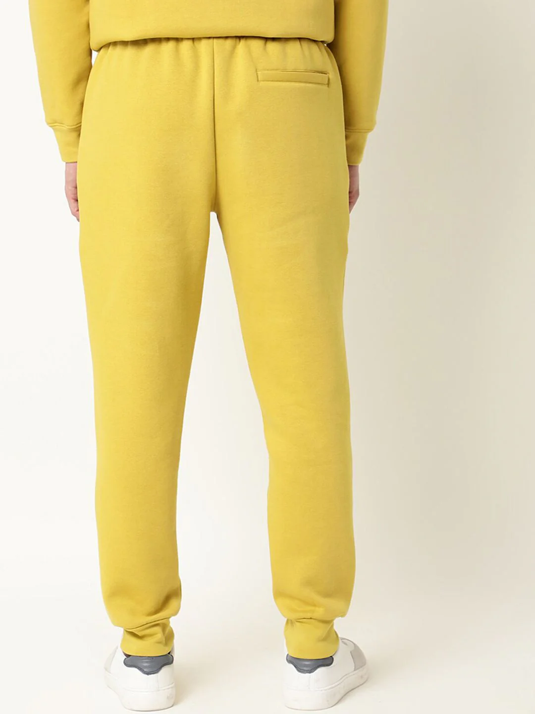 RARE RABBIT Men Chase Slim Fit Solid Cotton Joggers - Image 5