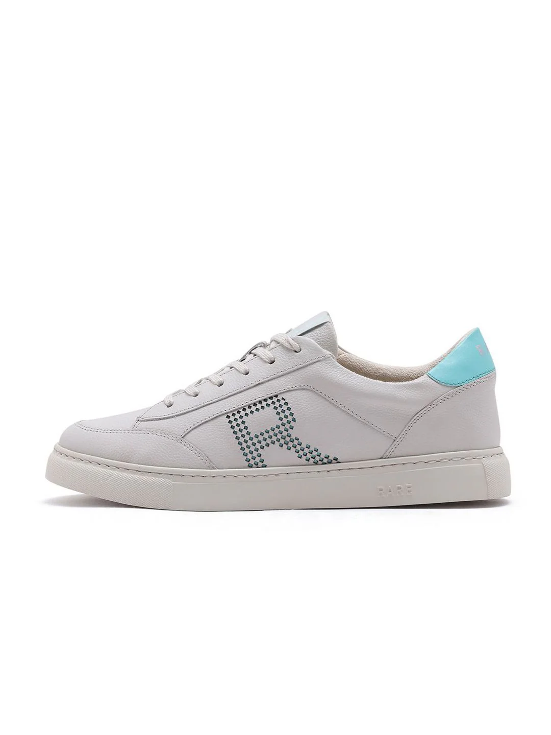 RARE RABBIT Men Colourblocked Leather Sneakers - Image 5