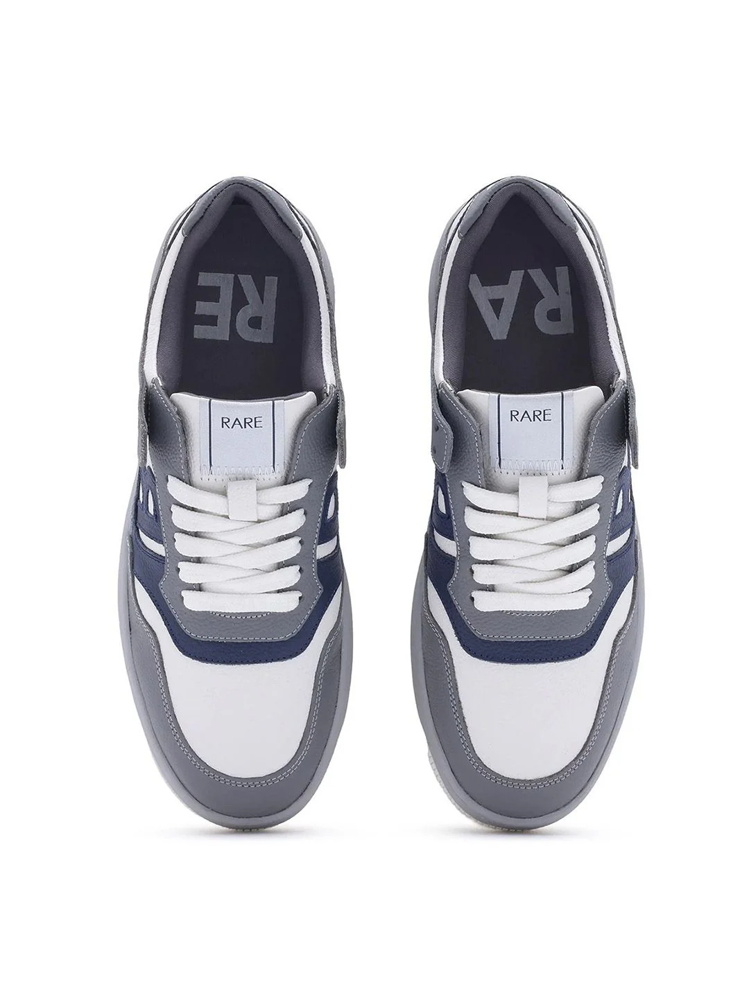 RARE RABBIT Men Colourblocked Suede Sneakers - Image 4
