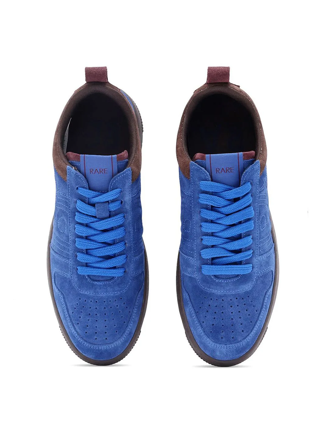 RARE RABBIT Men Colourblocked Suede Sneakers - Image 5
