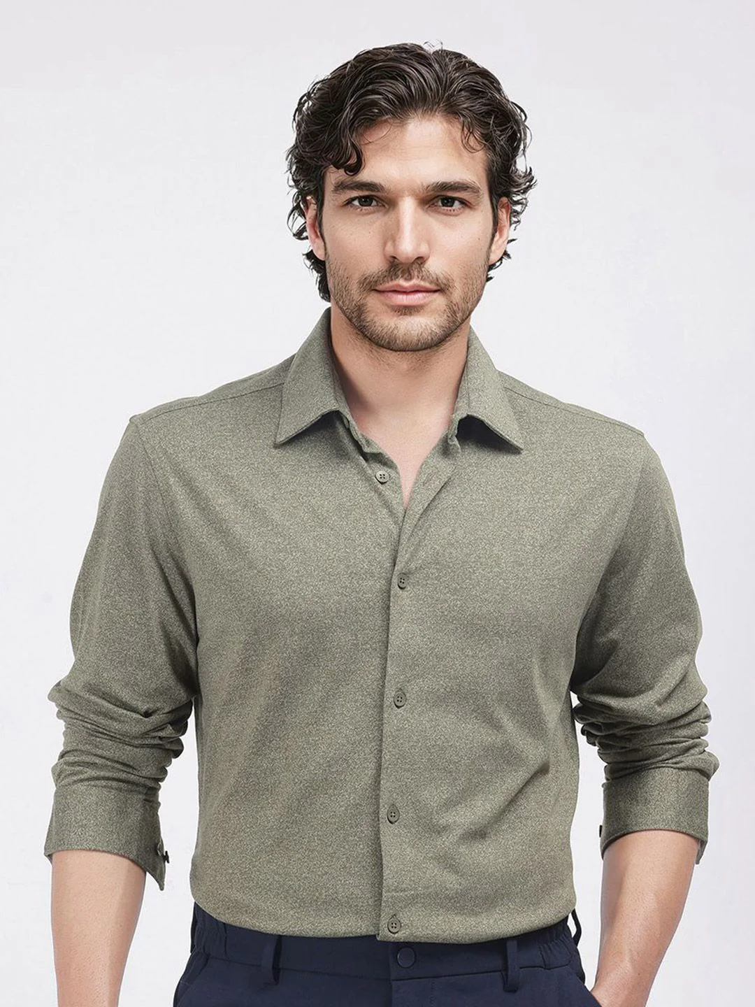 RARE RABBIT Men Comfort Opaque Casual Shirt