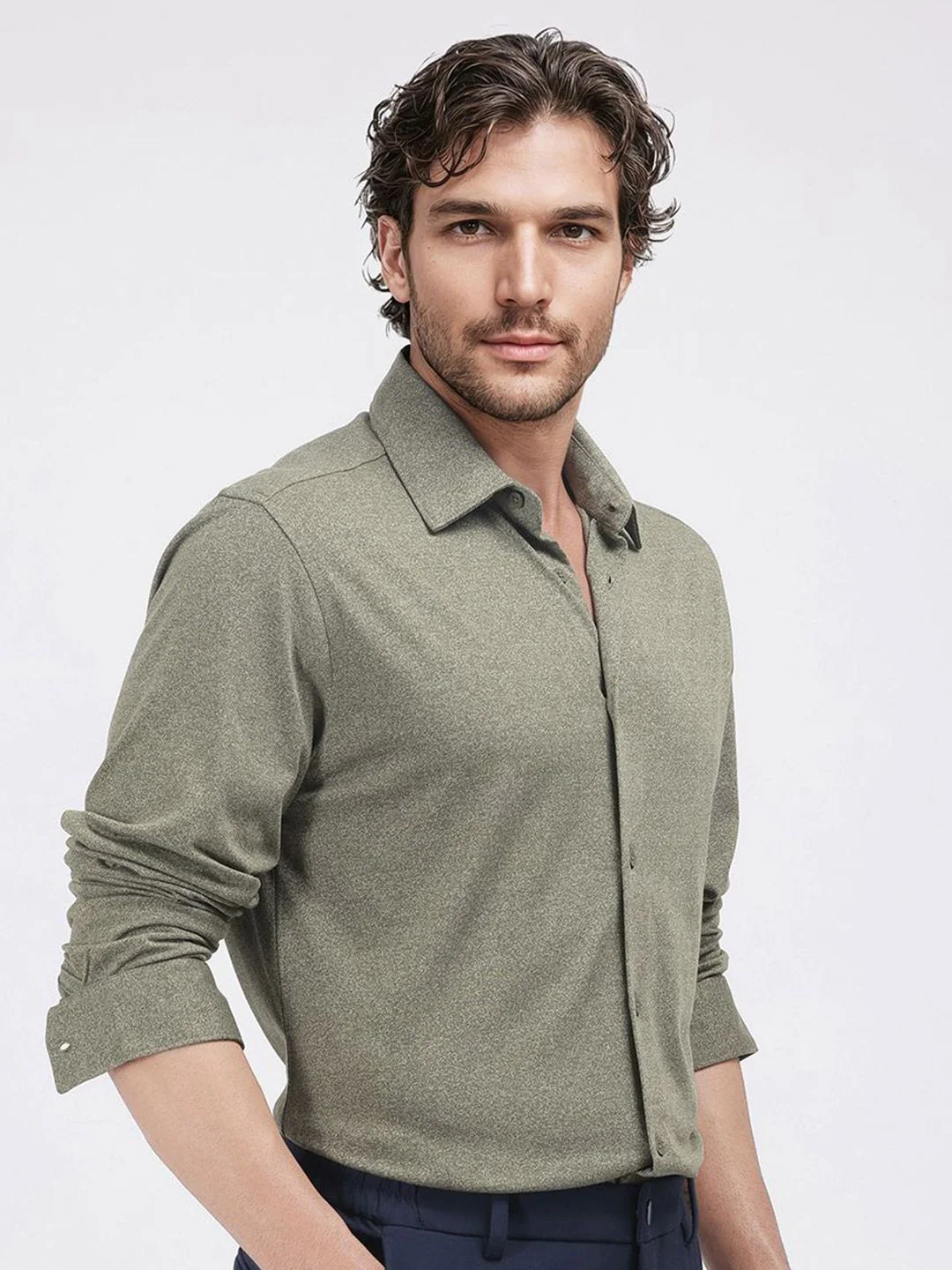 RARE RABBIT Men Comfort Opaque Casual Shirt - Image 3