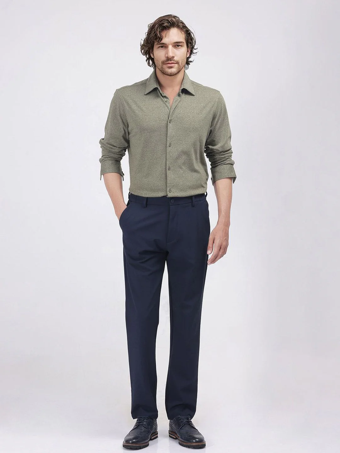 RARE RABBIT Men Comfort Opaque Casual Shirt - Image 6