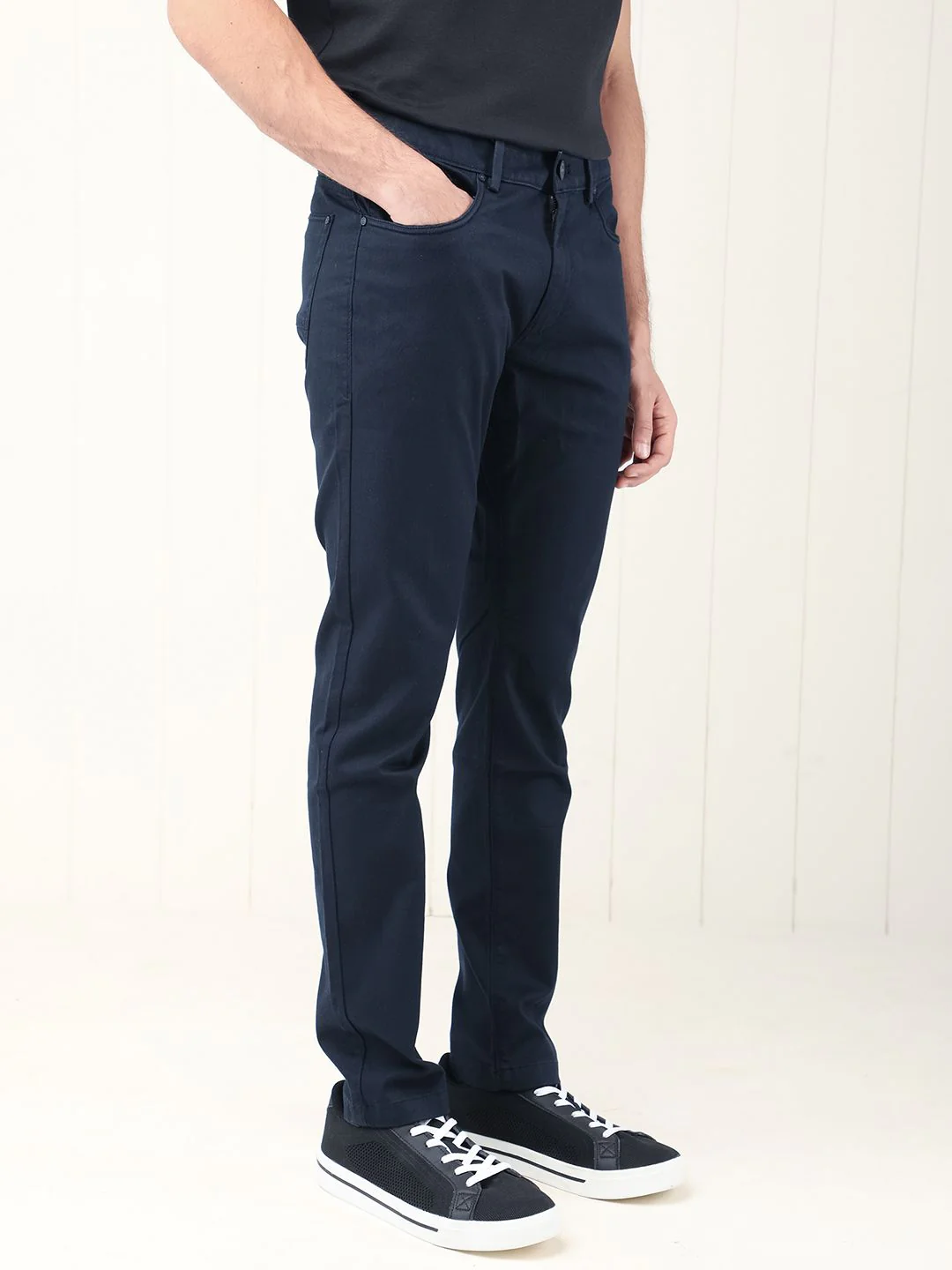 RARE RABBIT Men Cotton Slim Fit Jeans - Image 3
