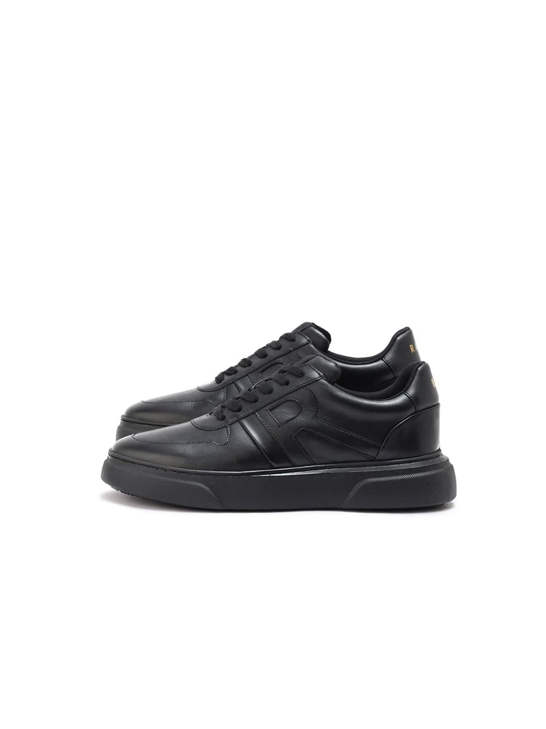 RARE RABBIT Men Cygnus Textured Leather Sneakers - Image 7
