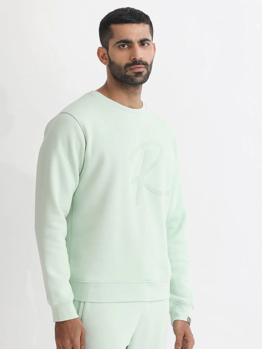RARE RABBIT Men East Round Neck Sweatshirt - Image 3
