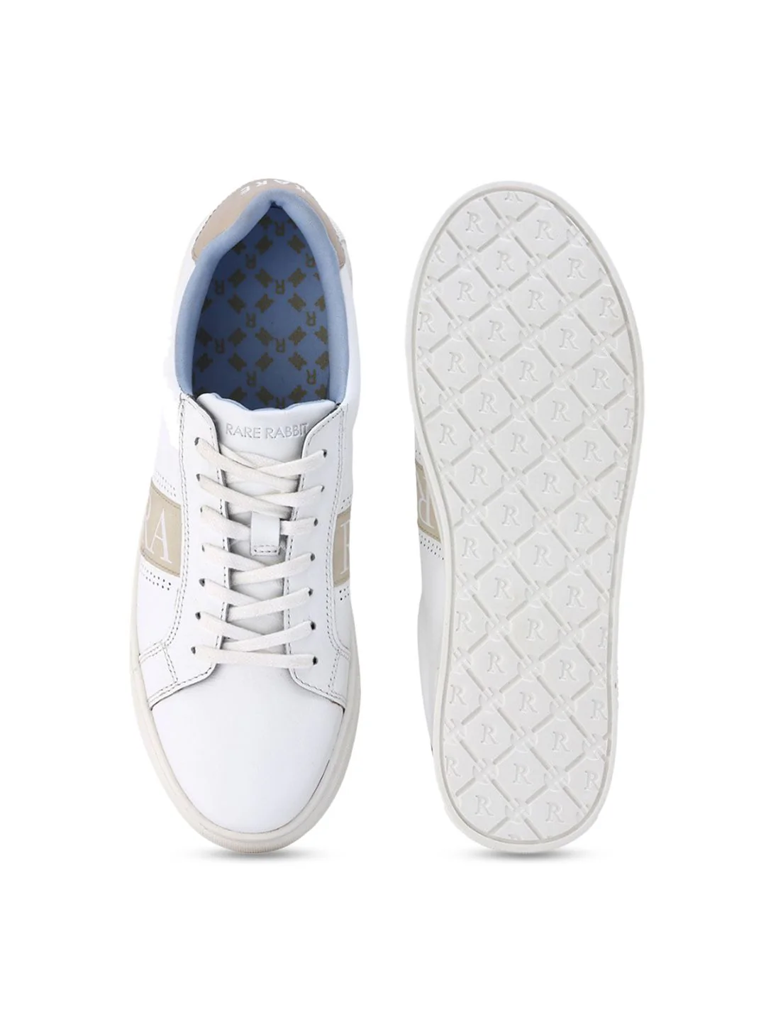 RARE RABBIT Men Galileo Leather Lace Up Sneakers - Image 6