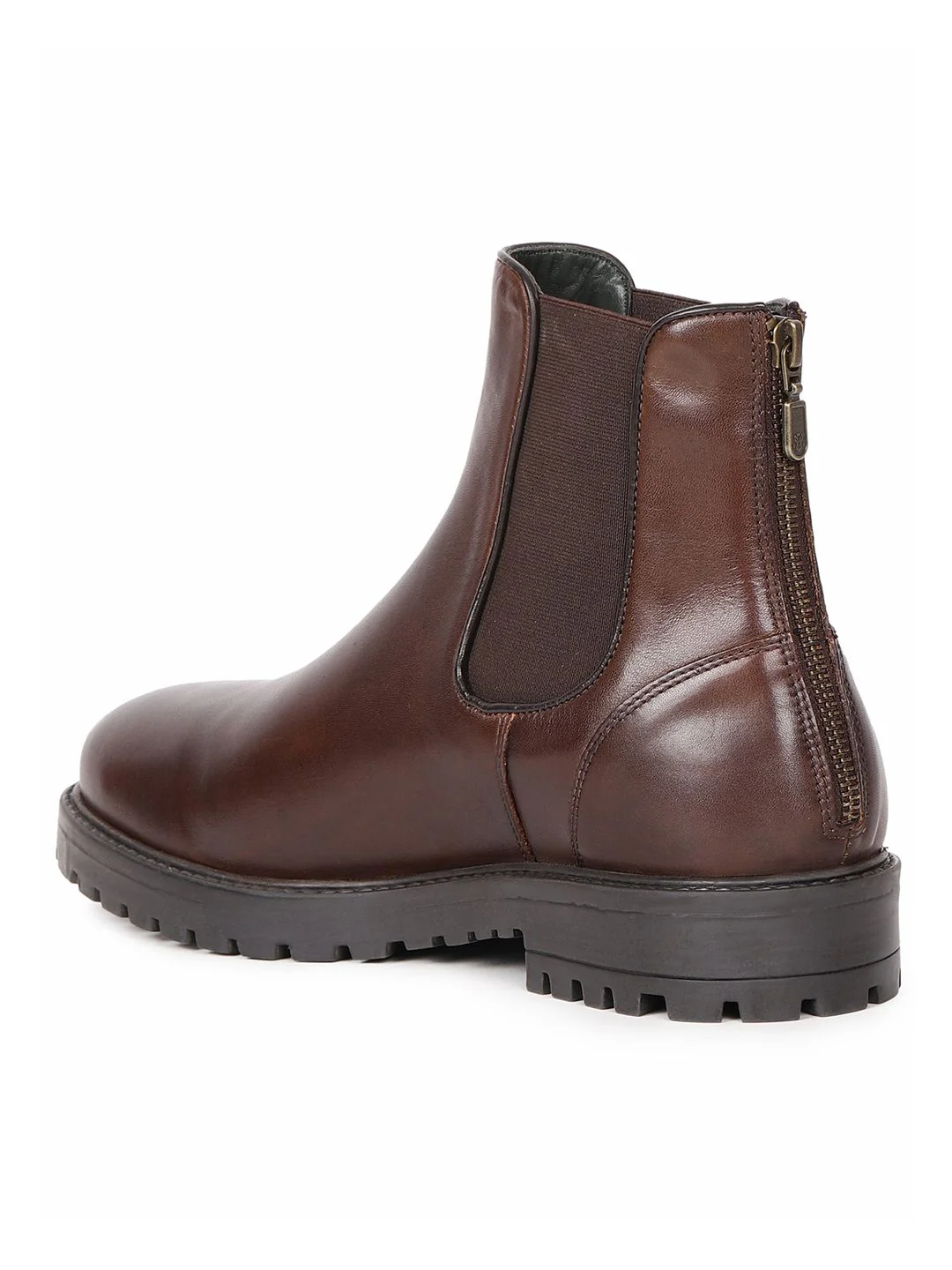 RARE RABBIT Men Gum Leather Flat Boots - Image 3