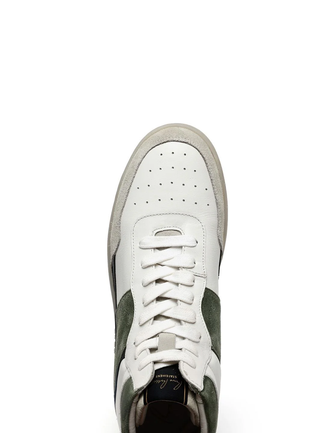 RARE RABBIT Men Horizon Colourblocked Leather Sneakers - Image 6