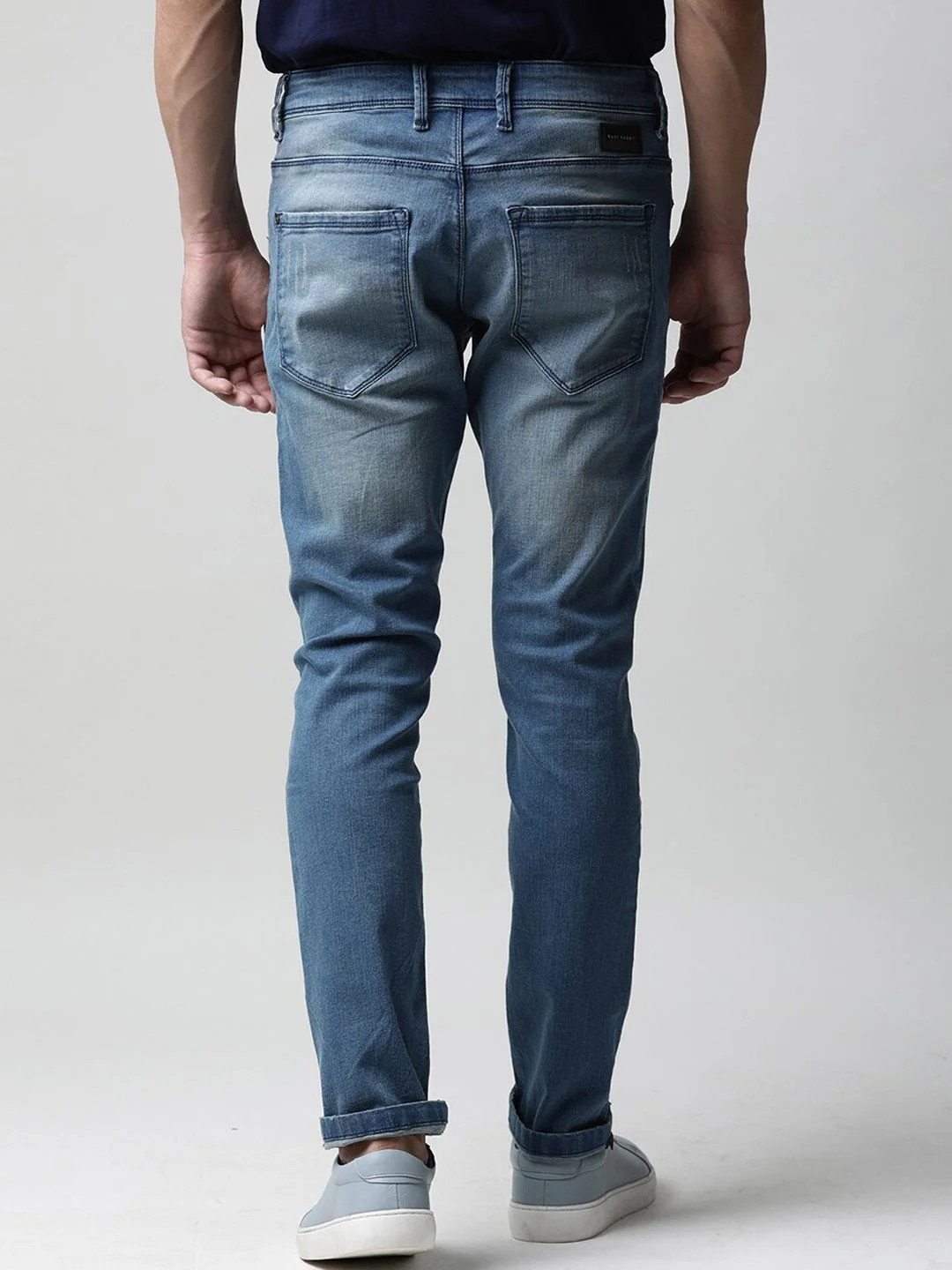 RARE RABBIT Men Indus Slim Fit Cotton Jeans - Image 3