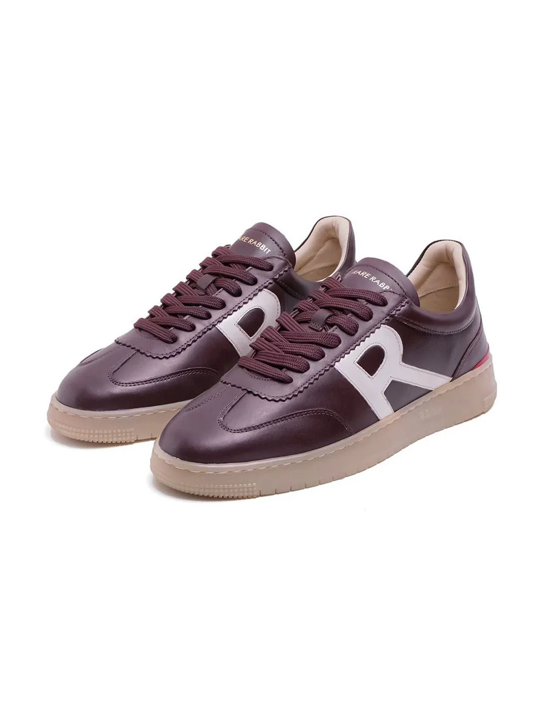 RARE RABBIT Men Leather Lace-Up Sneakers - Image 3