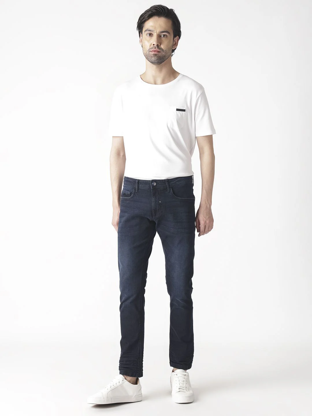 RARE RABBIT Men Macher Mid-Risee Slim Fit Jeans - Image 6