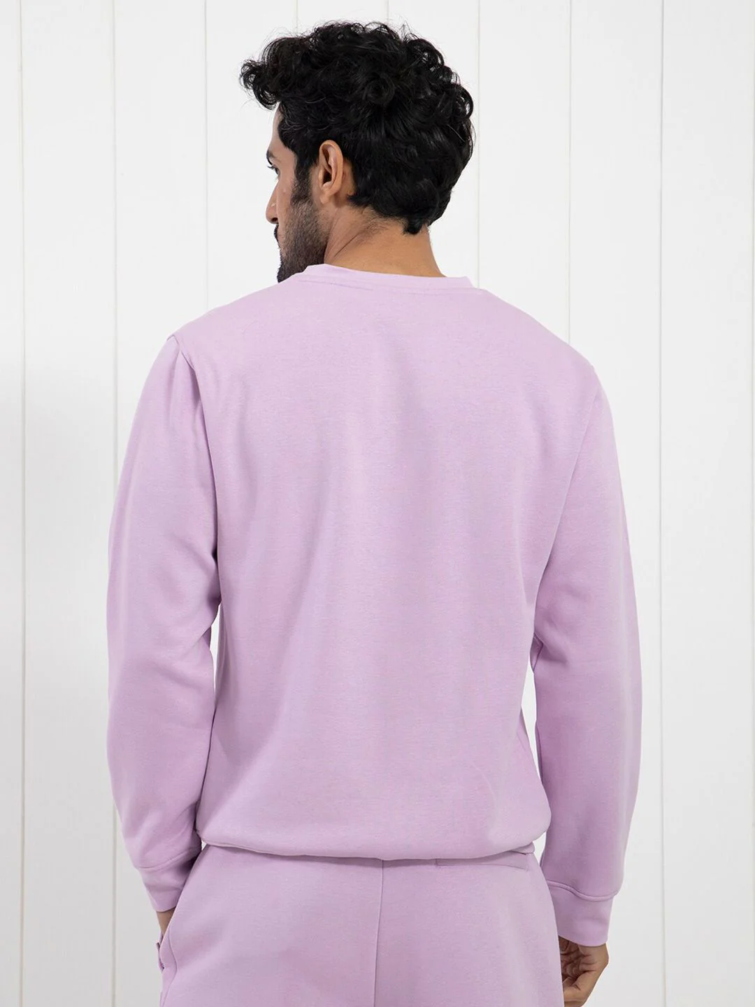 RARE RABBIT Men Nomic Logo Print Round Neck Sweatshirt - Image 4