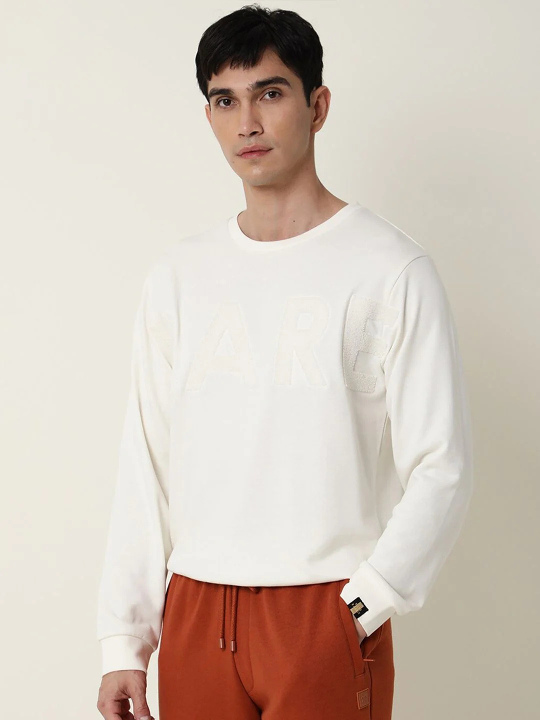 RARE RABBIT Men Norman Slim Fit Sweatshirt - Image 3