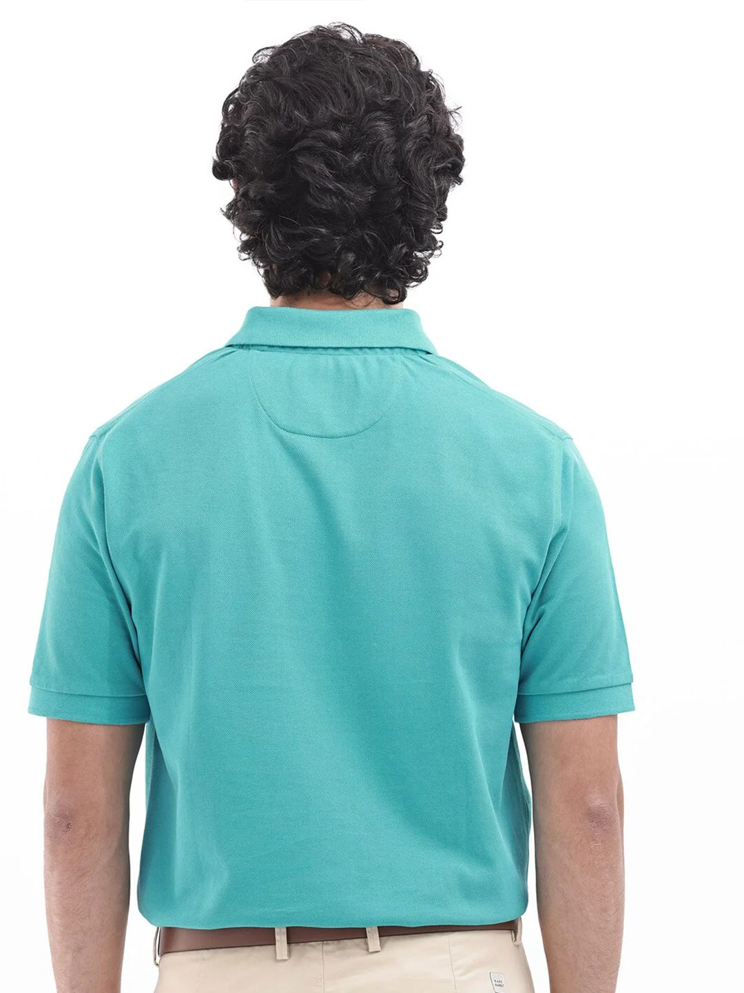 RARE RABBIT Men Paret-Bright Regular Fit Polo Collar T-Shirt - Image 4