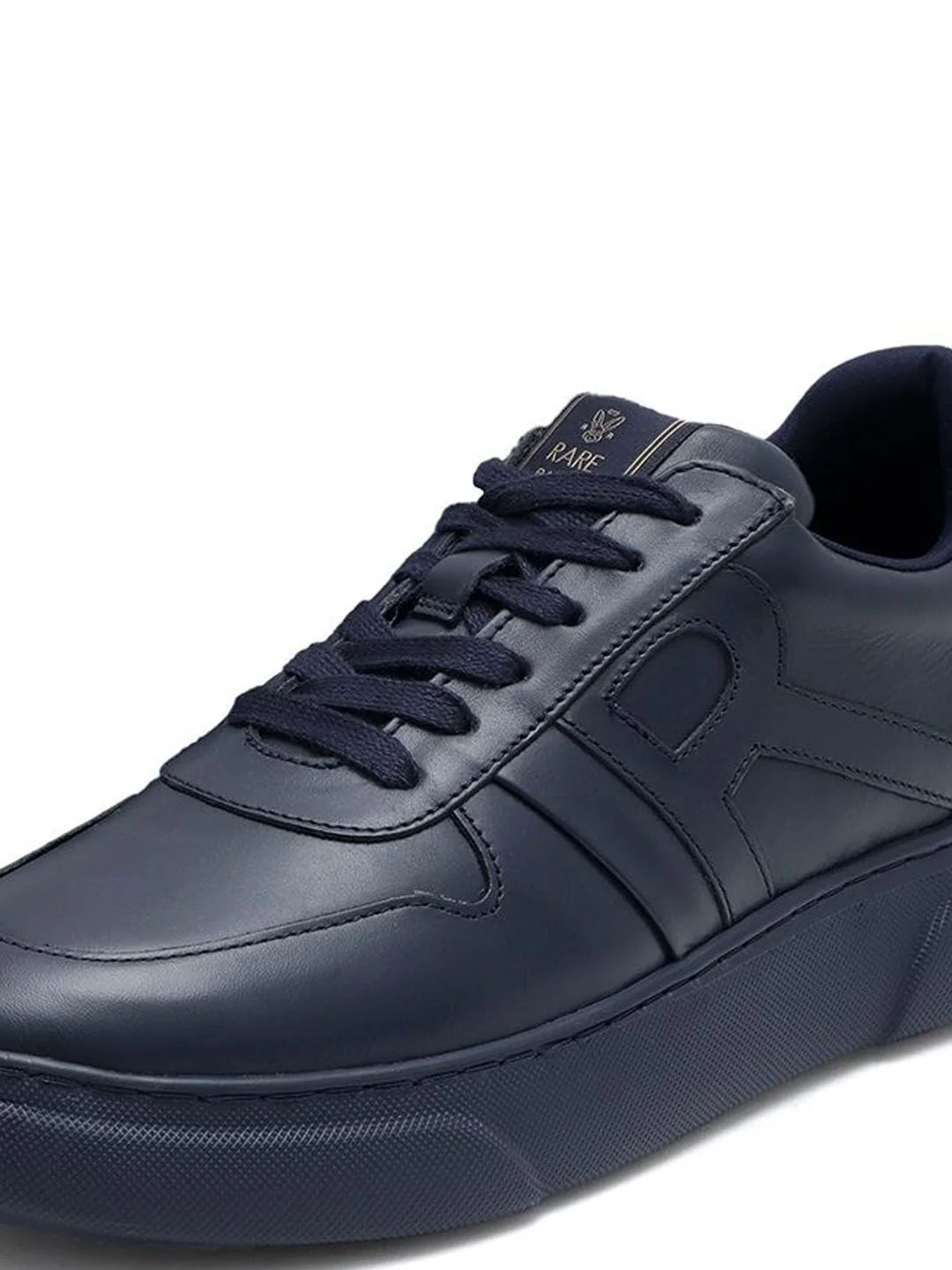 RARE RABBIT Men Perforations Leather Sneakers - Image 6