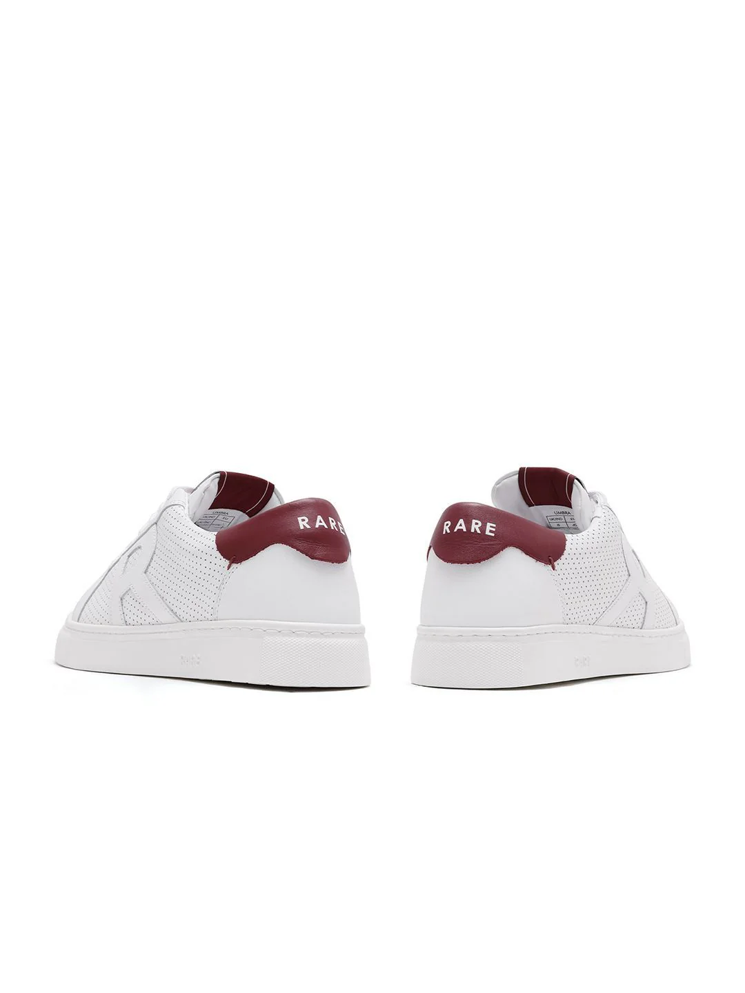 RARE RABBIT Men Perforations Leather Sneakers - Image 3
