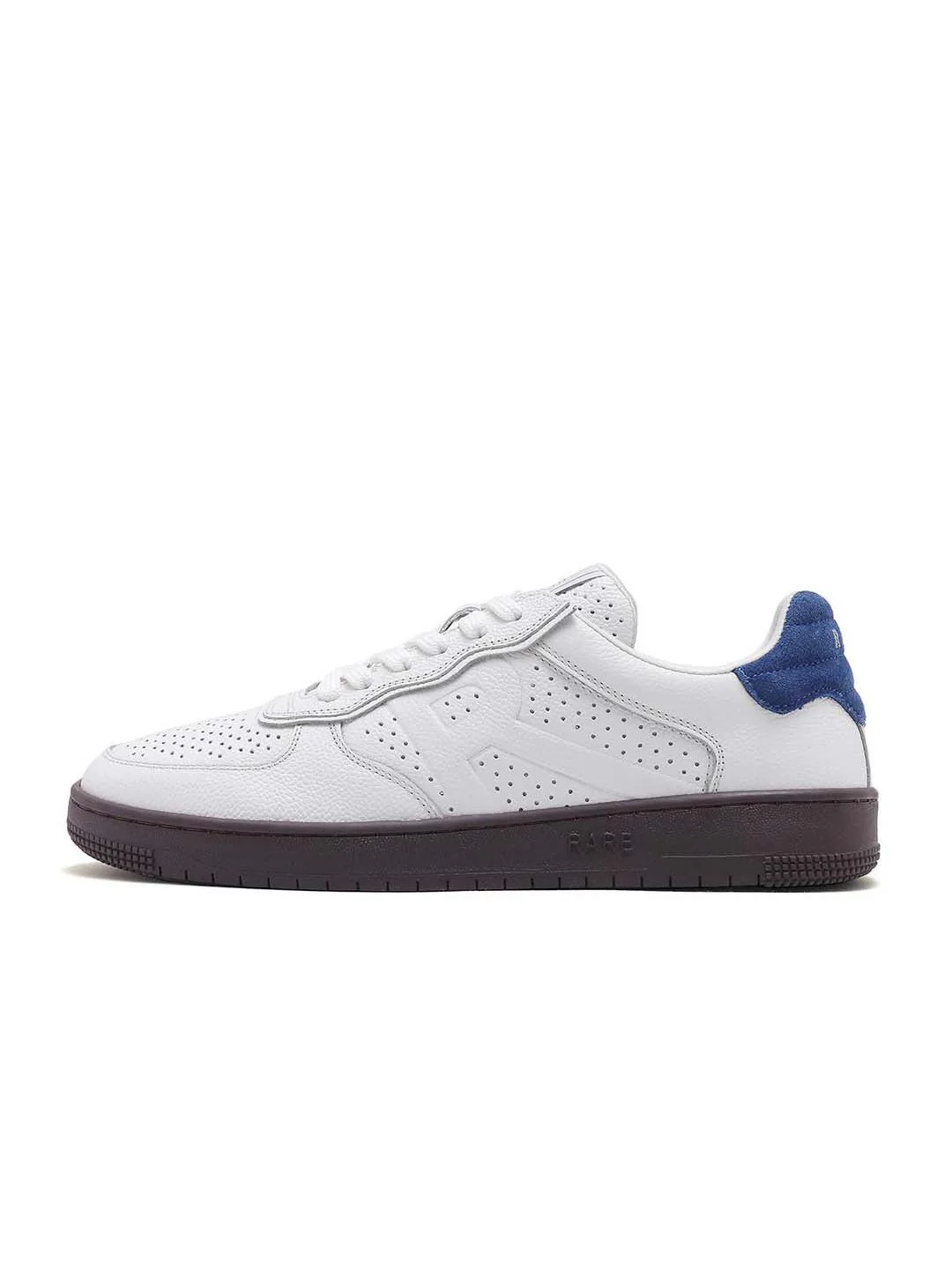 RARE RABBIT Men Perforations Round Toe Leather Sneakers - Image 4