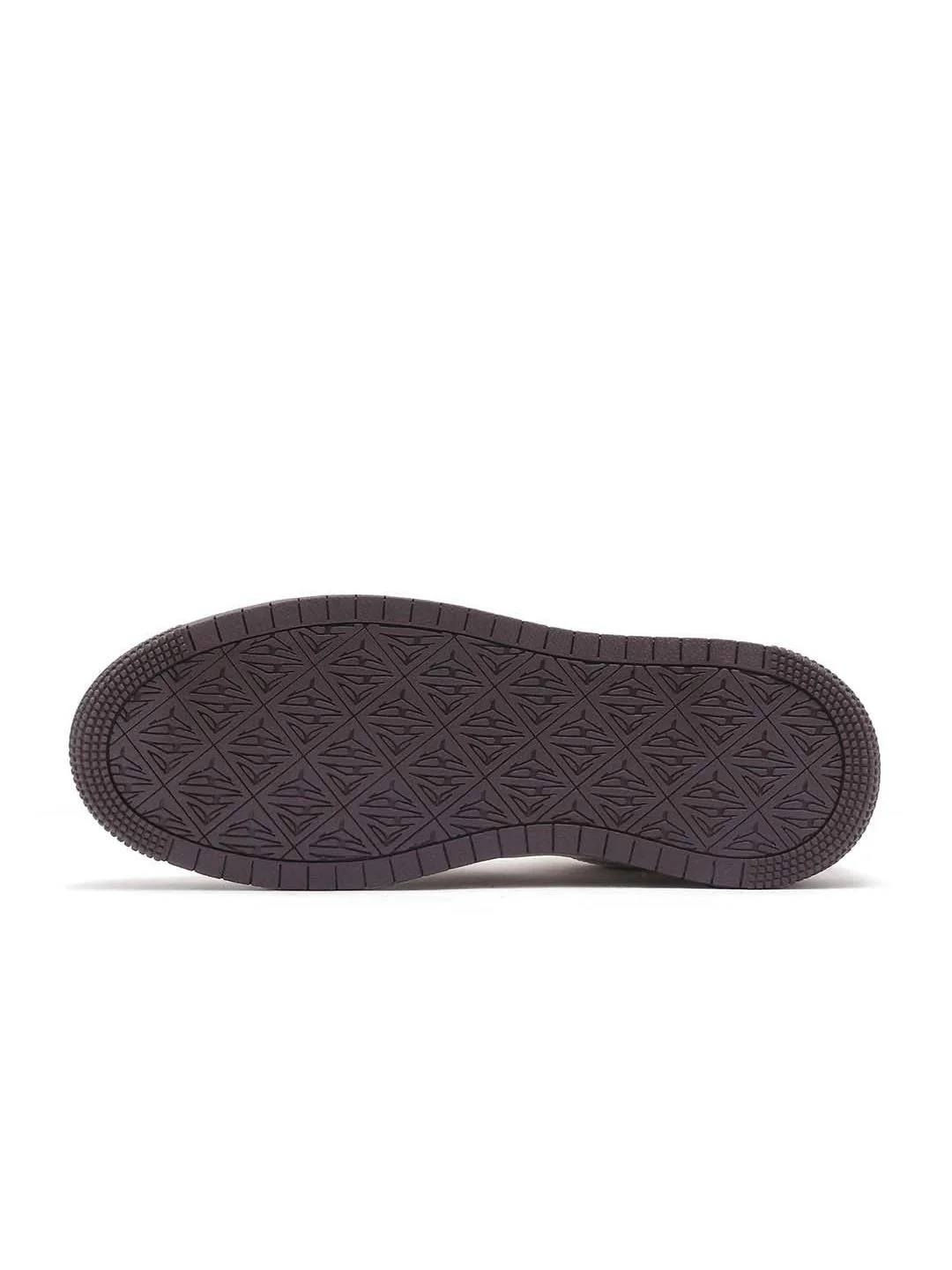RARE RABBIT Men Perforations Round Toe Leather Sneakers - Image 6