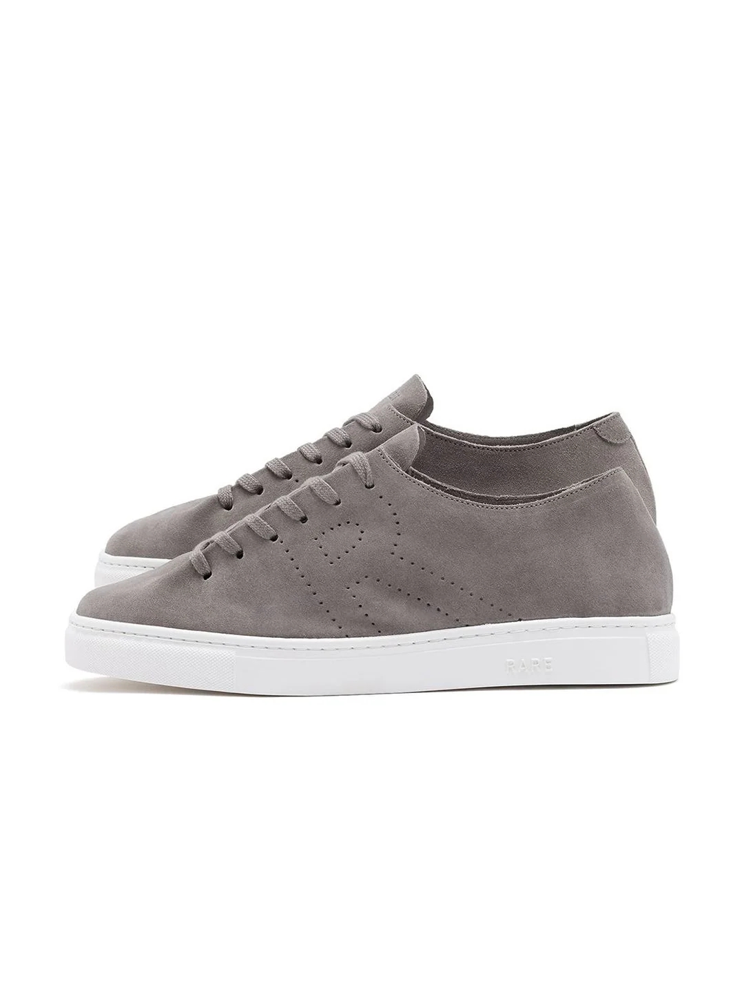 RARE RABBIT Men Perforations Suede Sneakers - Image 4