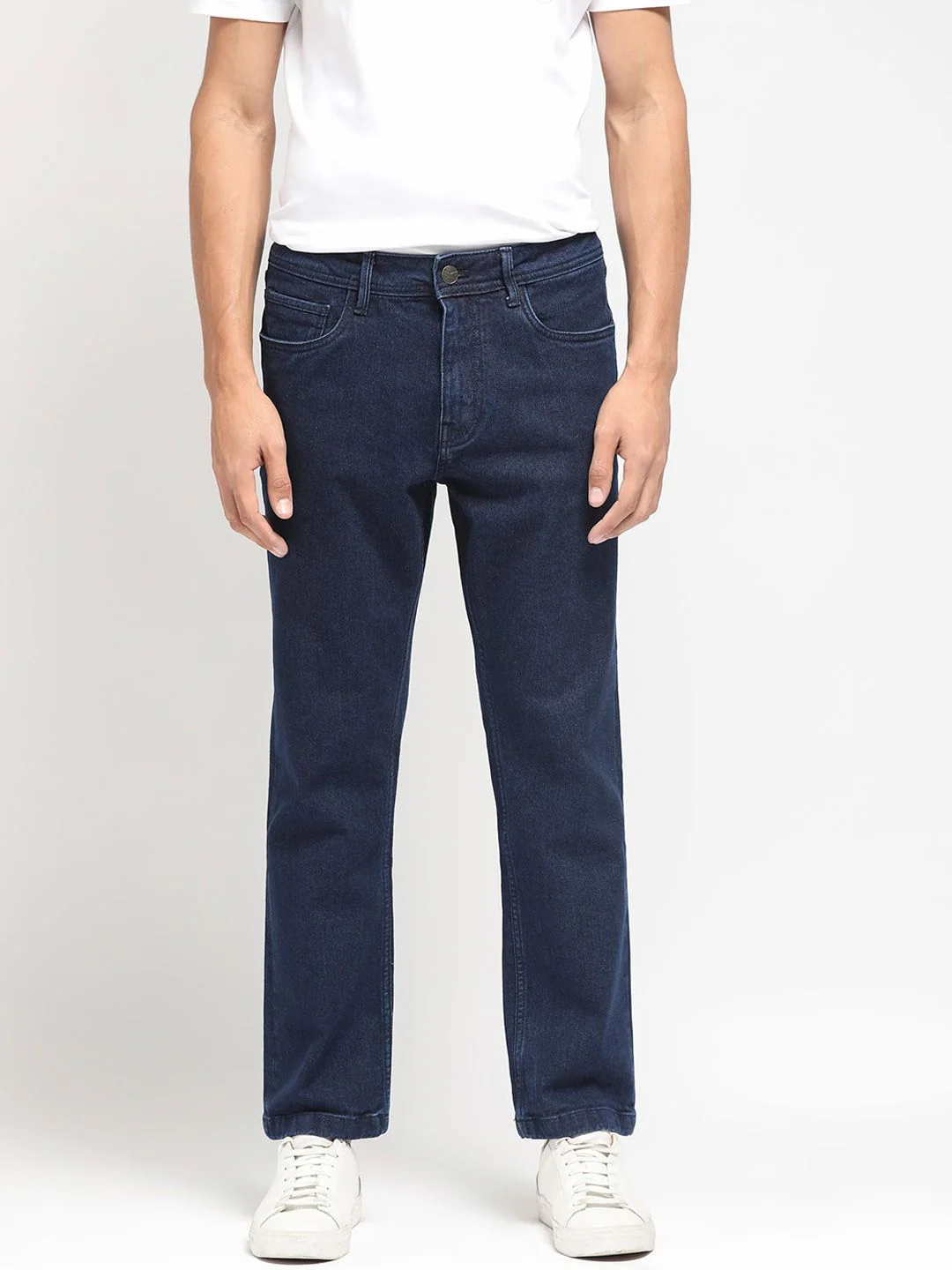 RARE RABBIT Men Polin Regular Fit Stretchable Jeans - Image 4