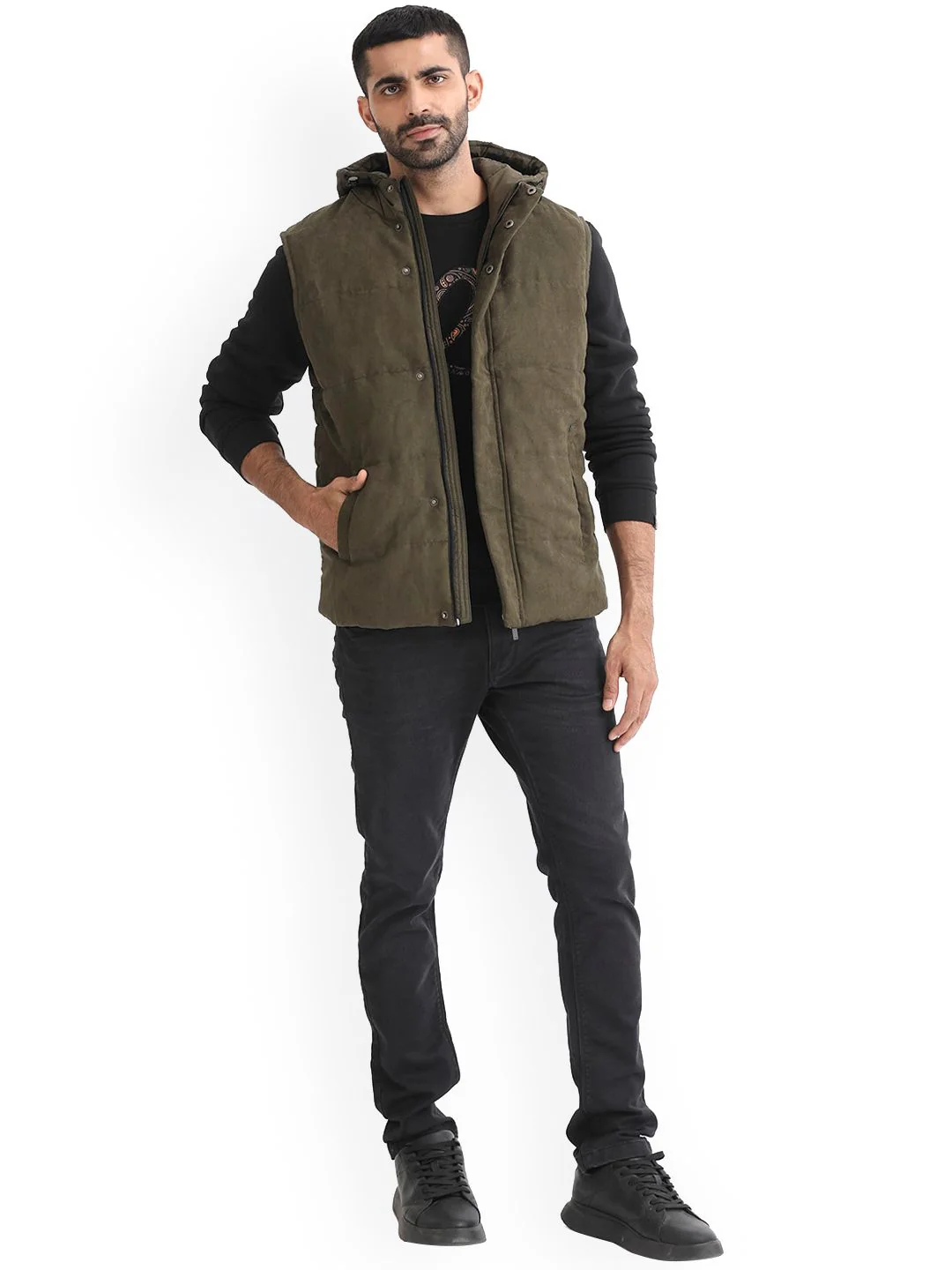 RARE RABBIT Men Rald Puffer Hooded Jacket - Image 6