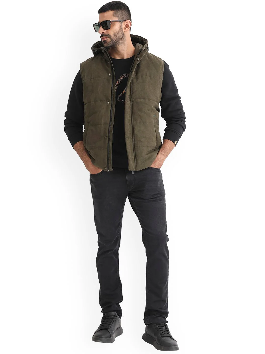RARE RABBIT Men Rald Puffer Hooded Jacket - Image 7