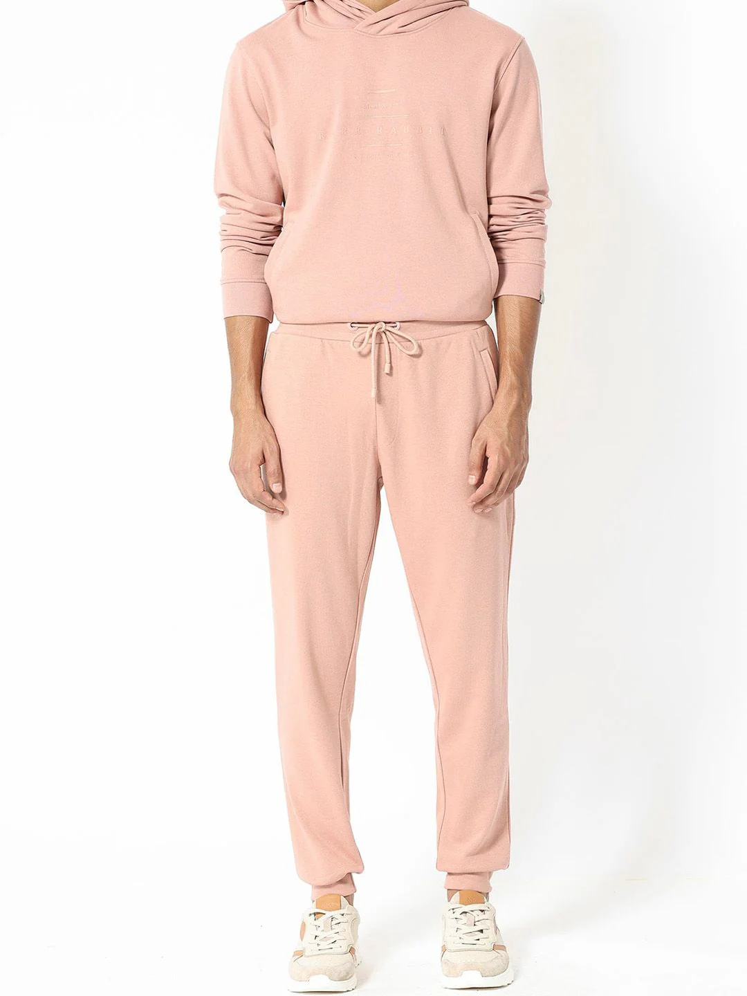 RARE RABBIT Men Saku Regular Fit Cotton Mid-Rise joggers
