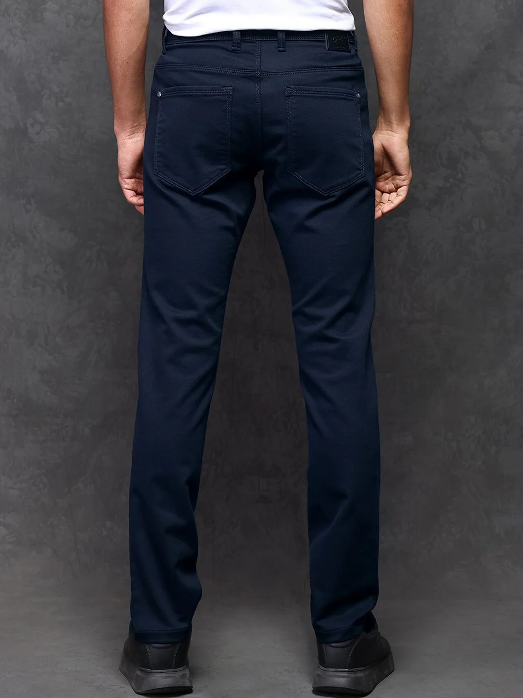 RARE RABBIT Men Satinx Slim Fit Mid-Rise Jeans - Image 5