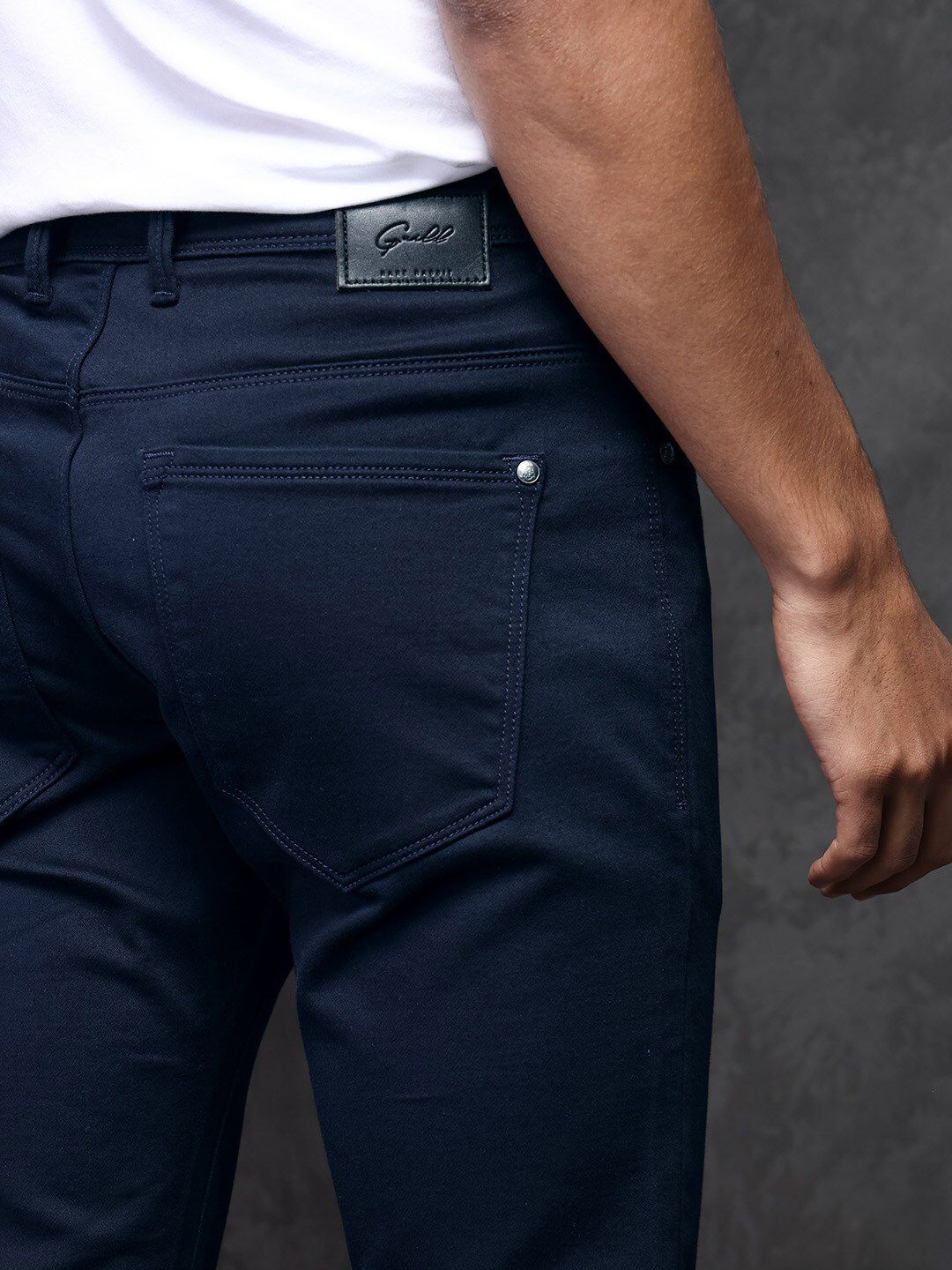 RARE RABBIT Men Satinx Slim Fit Mid-Rise Jeans - Image 6