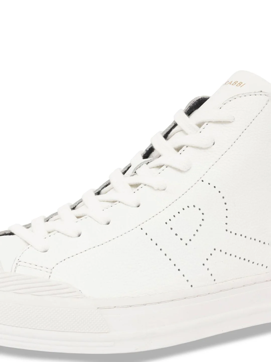 RARE RABBIT Men Sauron Hi Pro Leather High-Top Sneakers - Image 6