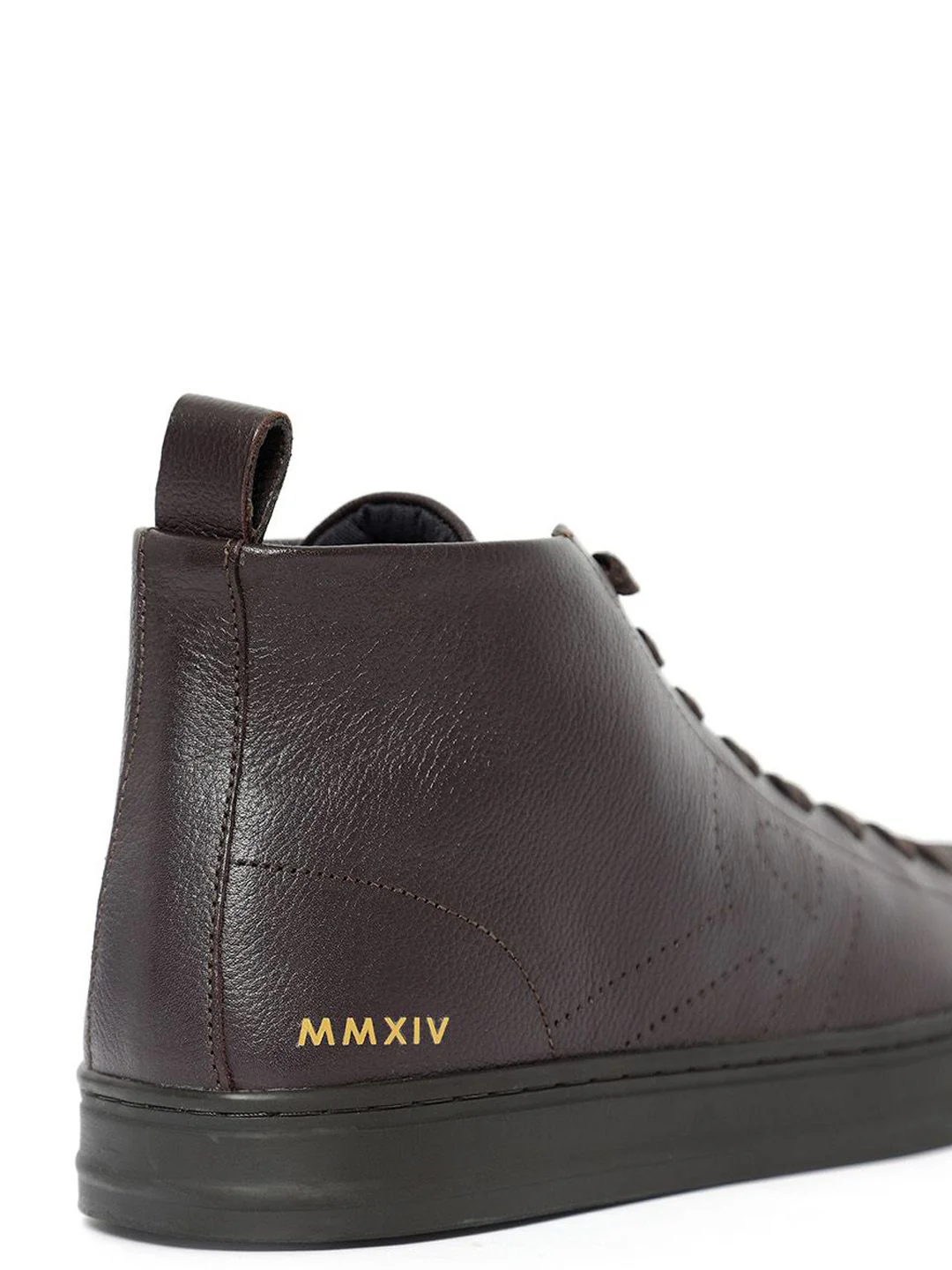 RARE RABBIT Men Sauron Hi Pro Leather Sneakers - Image 6