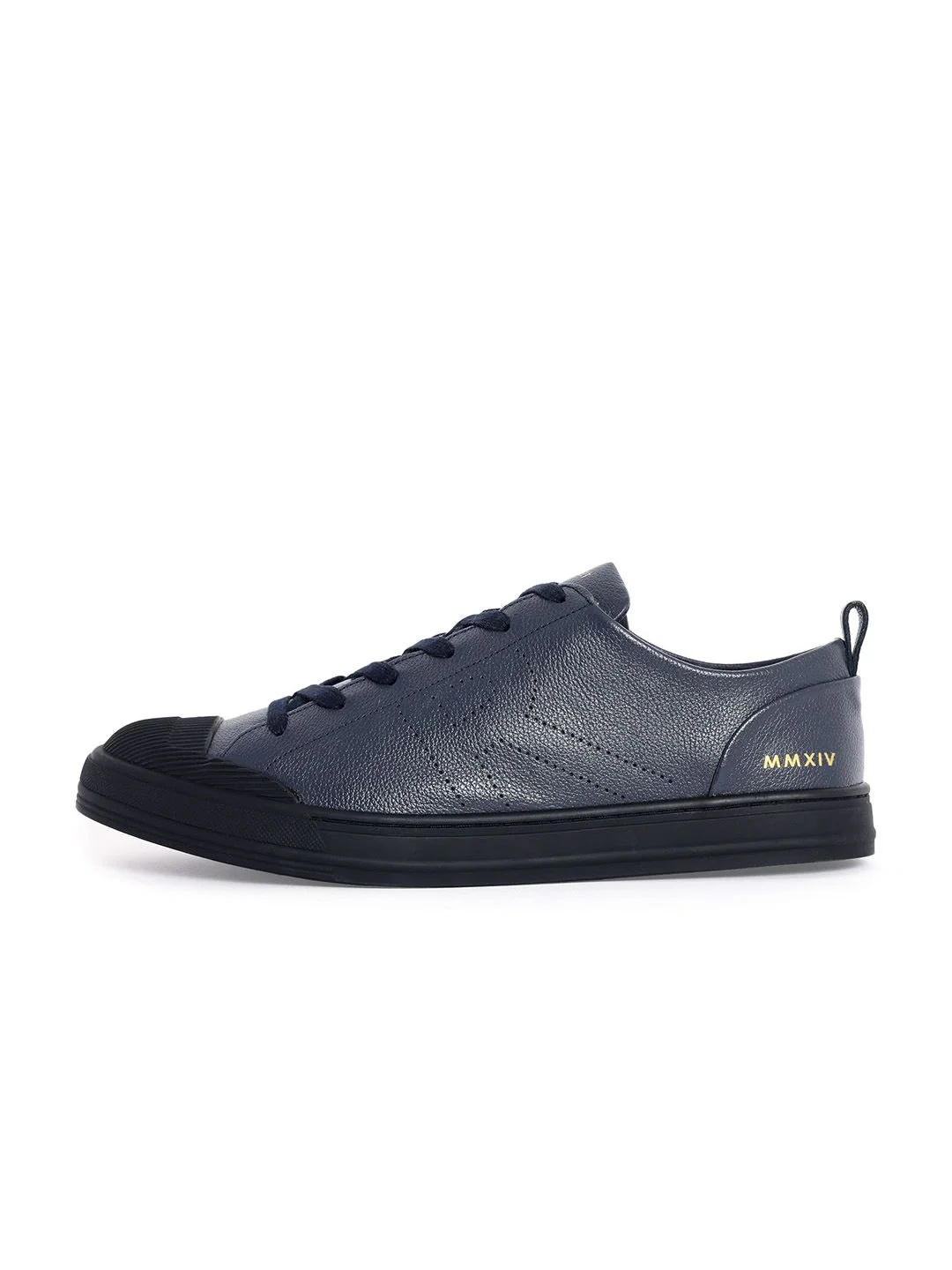 RARE RABBIT Men Sauron Pro Colourblocked Leather Sneakers - Image 3