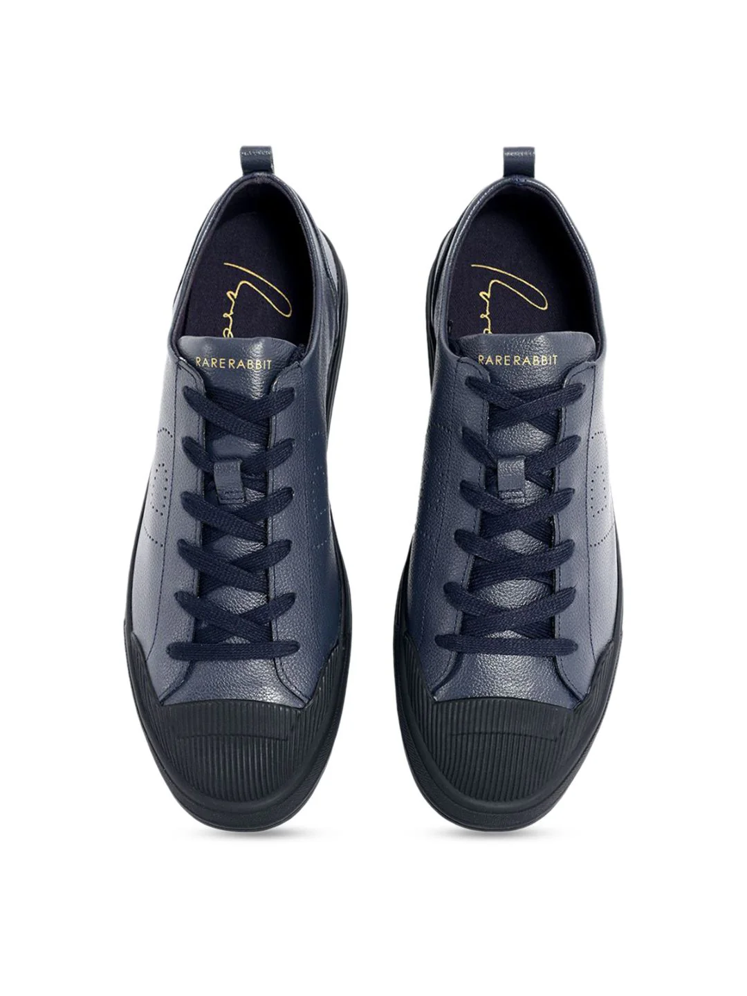 RARE RABBIT Men Sauron Pro Colourblocked Leather Sneakers - Image 6