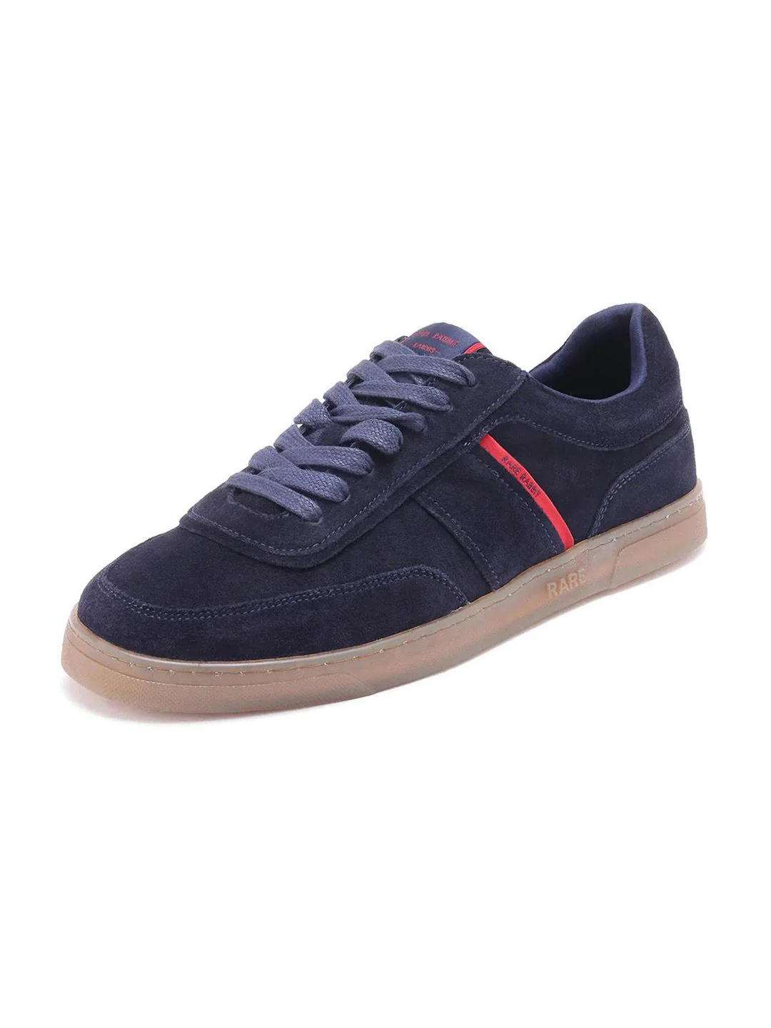 RARE RABBIT Men Striped Lace-Up Sneakers - Image 5