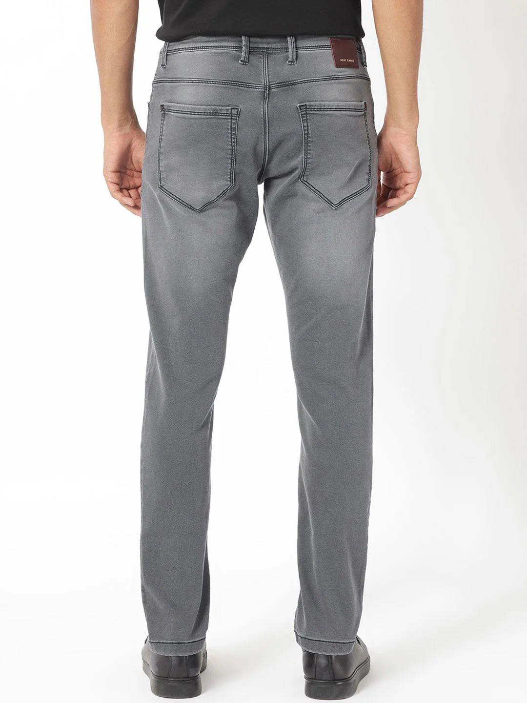 RARE RABBIT Men Switz Slim Fit Mid-Rise Cotton Stretchable Jeans - Image 5